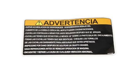 Bobcat 4177185 Warning Decal 