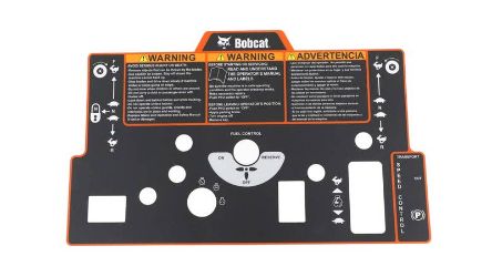 Bobcat 4178627 Control Label 