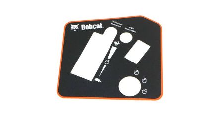 Bobcat 4178629 Control Panel Label 