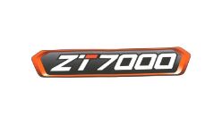 Bobcat 4178635 ZT7000 Model Label - BOB 4178635