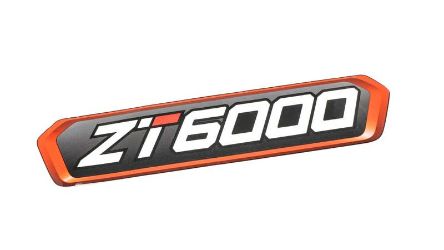 Bobcat 4178636 ZT6000 Model Label 