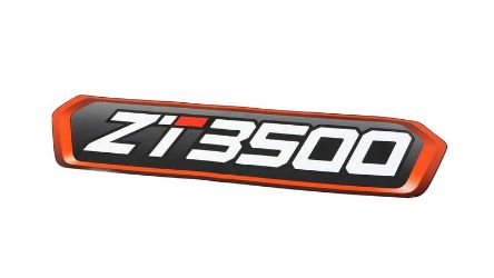 Bobcat 4178888 ZT3500 Model Label 