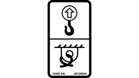 Bobcat 6815993 Lift Decal 