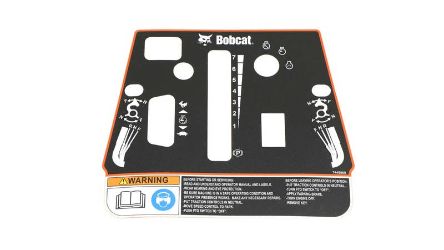 Bobcat 7448860 Panel Display Decal 