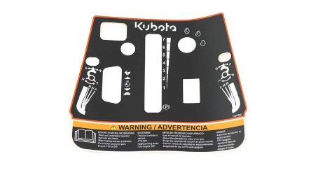 Bobcat 7455386 Control Decal 