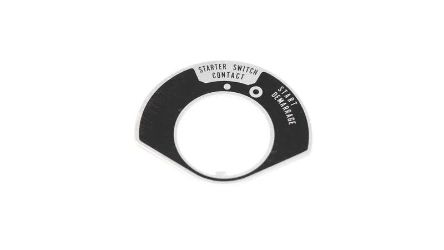 Bobcat 7457989 Ignition Switch Decal 