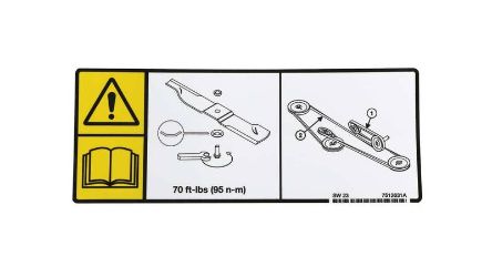 Bobcat 7512631 Belt Diagram Decal 