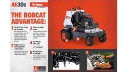 Bobcat AE30S 30" Stand-On Aerator w/ Kawasaki FS541V Engine - BOB 7523793