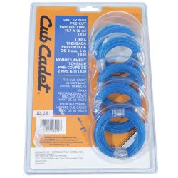 MTD 490-010-C047 Blue Trimmer Line - MTD 490-010-C047