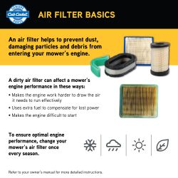 MTD 490-200-C082 Air Filter/Pre-Filter - MTD 490-200-C082