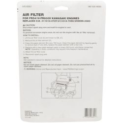 MTD 490-200-M085 Kawasaki Air Filter 