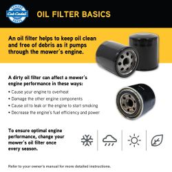 MTD 490-201-0001 Cub Cadet Oil Filter - MTD 490-201-0001