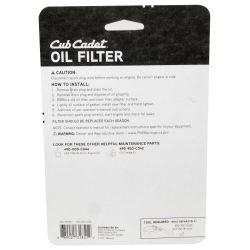 MTD 490-201-C016 Oil Filter - MTD 490-201-C016