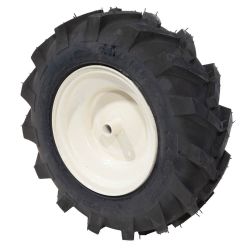 MTD 934-04365A Tire & Beige Rim Assembly - MTD 934-04365A