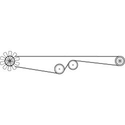 MTD CMXGZAM501008 04252 Trans Belt 