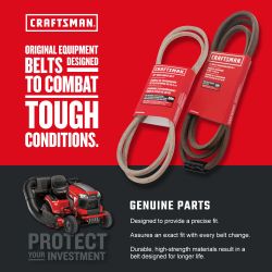 MTD CMXGZAM501054 754-0 Edger Belt 