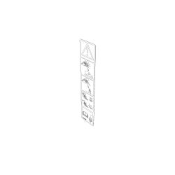 Toro 107-3069 Warning Decal - TOR 107-3069