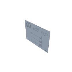 Toro 112-3858 Anti-Scalp Decal 