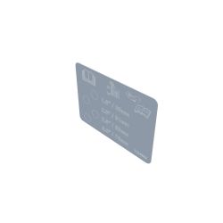 Toro 112-9840 Anti-Scalp Decal 