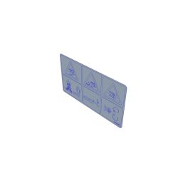 Toro 114-3449 Danger Decal - TOR 114-3449