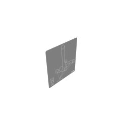 Toro 115-7445 Deck Belt Routing Decal - TOR 115-7445