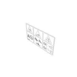 Toro 117-3848 Danger Decal - TOR 117-3848