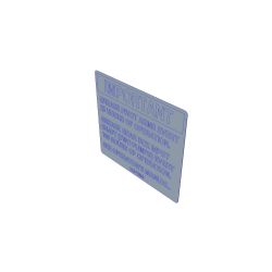 Toro 119-7894 Grease Decal 