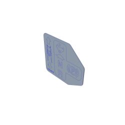 Toro 119-8815 Right Hand Control Lever Decal - TOR 119-8815