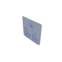 Toro 121-6847 Danger Decal 