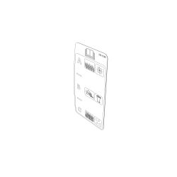 Toro 131-1180 Baffle Adjustment Decal - TOR 131-1180