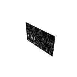 Toro 132-0871 Danger Decal - TOR 132-0871