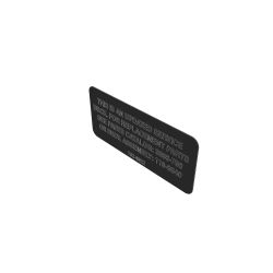 Toro 132-6922 Service Deck Decal 