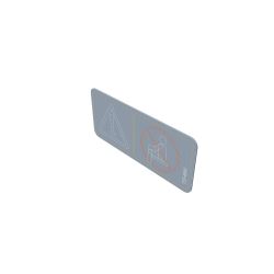 Toro 133-4641 No Riders Warning Decal 