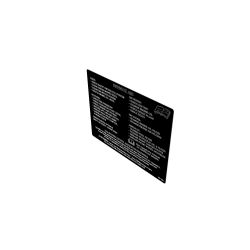 Toro 139-1531 Service Decal - TOR 139-1531