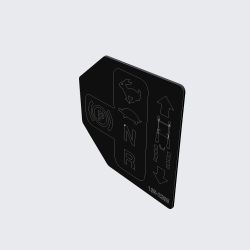 Toro 139-2395 Left Hand Control Lever Decal - TOR 139-2395