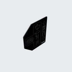 Toro 139-2395 Left Hand Control Lever Decal - TOR 139-2395