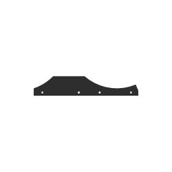 Toro 140-5050 Front Rubber Skirt - TOR 140-5050