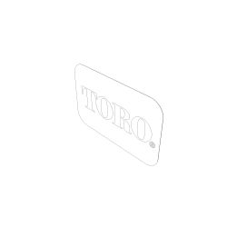 Toro 145-0854 Decal-Toro, Silver 