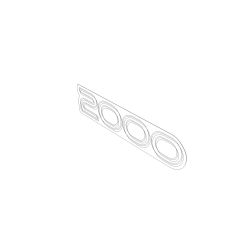 Toro 145-8407 Decal-2000 Series 