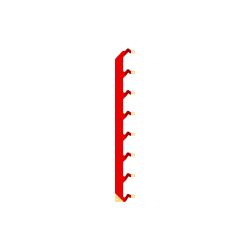 Toro 147-0234 Busbar-8, Rd - TOR 147-0234