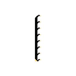 Toro 147-0341 Busbar-8, Bk - TOR 147-0341