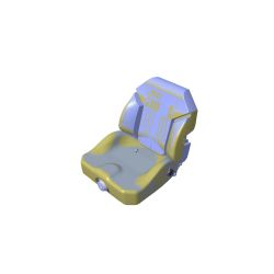 Toro 147-2384 Seat Asm-Suspension - TOR 147-2384