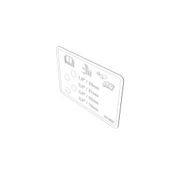 Toro 147-3024 Decal-Scalp, Anti - TOR 147-3024