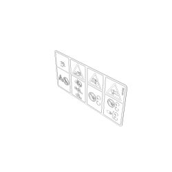 Toro 147-5152 Decal-Danger, Deck 