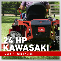 Toro 76605 60" Titan Zero-Turn Lawn Mower w/ 24hp Kawasaki FR730 Engine - TOR 76605