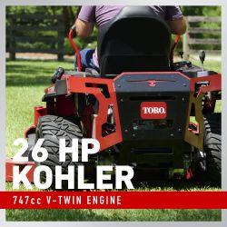 Toro 76614 60" Titan MyRide Zero-Turn Lawn Mower w/ 26hp Kohler KT745 Engine - TOR 76614