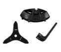 EGO ABB1203-1 Metal Blade Combo Kit - Includes 3-Teeth Metal Blade, Trimmer Guard & Safety Barrier Bar 