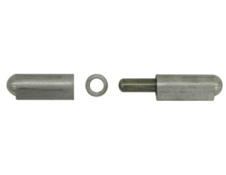 Buyers Products AFSSP080 3-3/16" Aluminum Weld On "Bullet" Hinge with Stainless Steel Pin and Bushing 