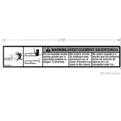 Ariens 07742300 Warning Decal 