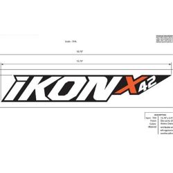 Ariens 07800538 Ariens Ikon 42 Decal 